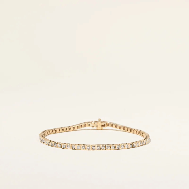 Diamond Tennis Bracelet | 0.55ctw | 7" |