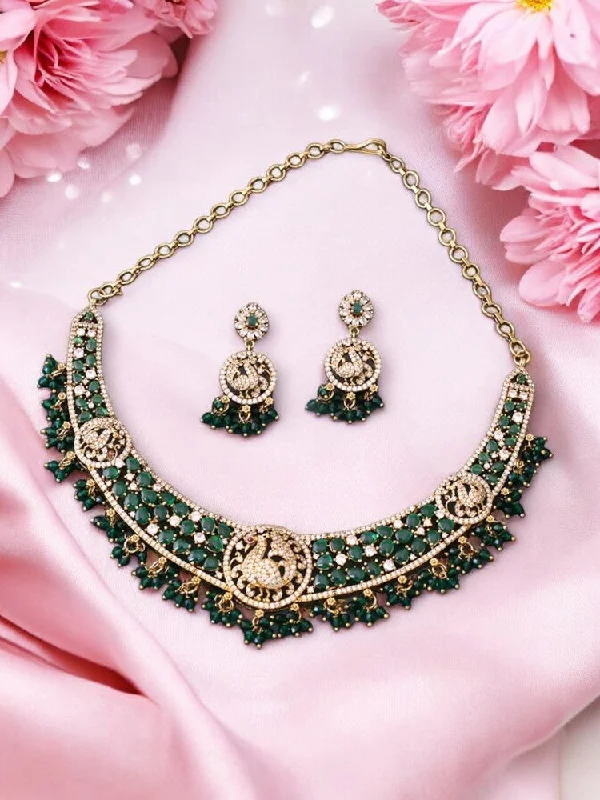 Emerald Irmgard Hasli Victorian Jewellery Set - New Arrival