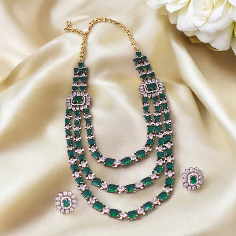 Emerald Lina Victorian Jewellery Set - New Arrival