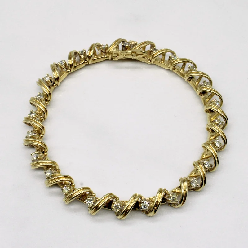 Diamond Bracelet | 1.00ctw | 7" |