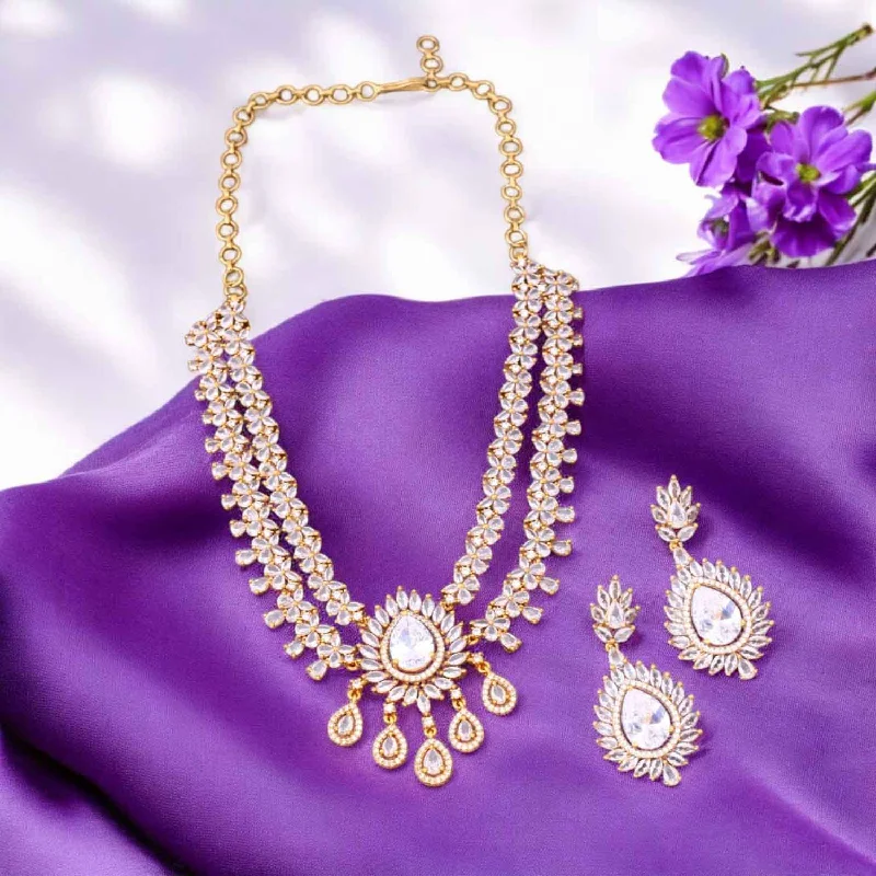 Golden Malina Victorian Jewellery Set - New Arrival