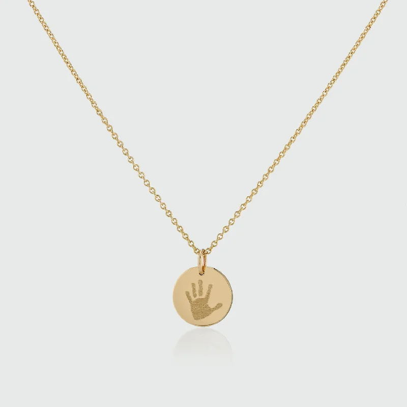 Bellevue 9ct Gold Handprint Pendant