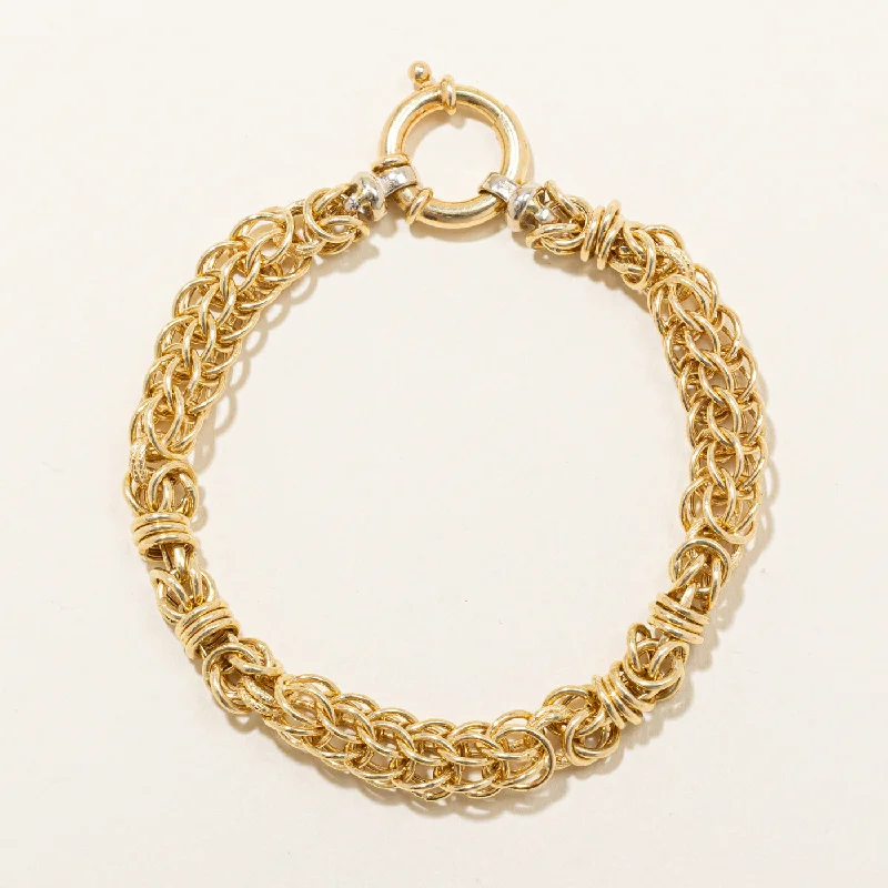 Italian 18k Yellow Gold Bracelet | 8" |