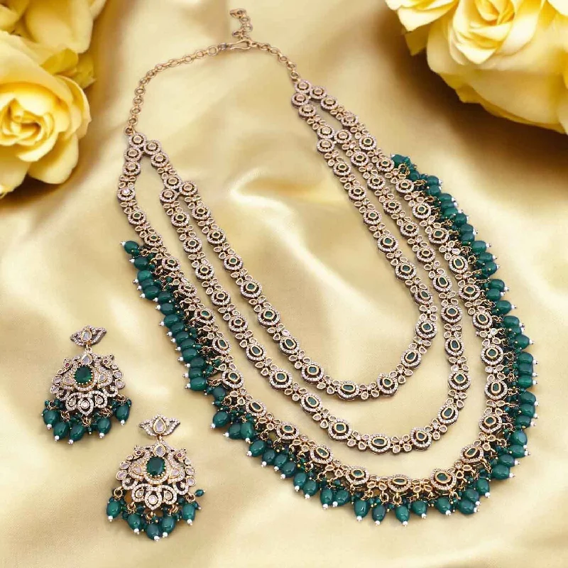 Emerald Nevena Victorian Jewellery Set - New Arrival