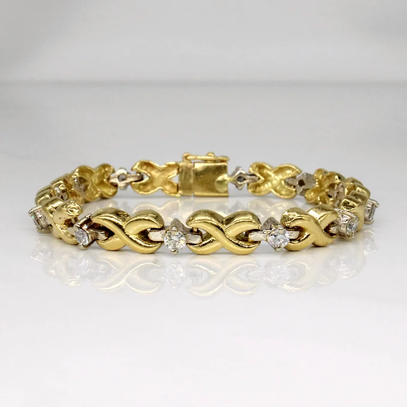 Diamond Bracelet | 1.00ctw | 6.75" |