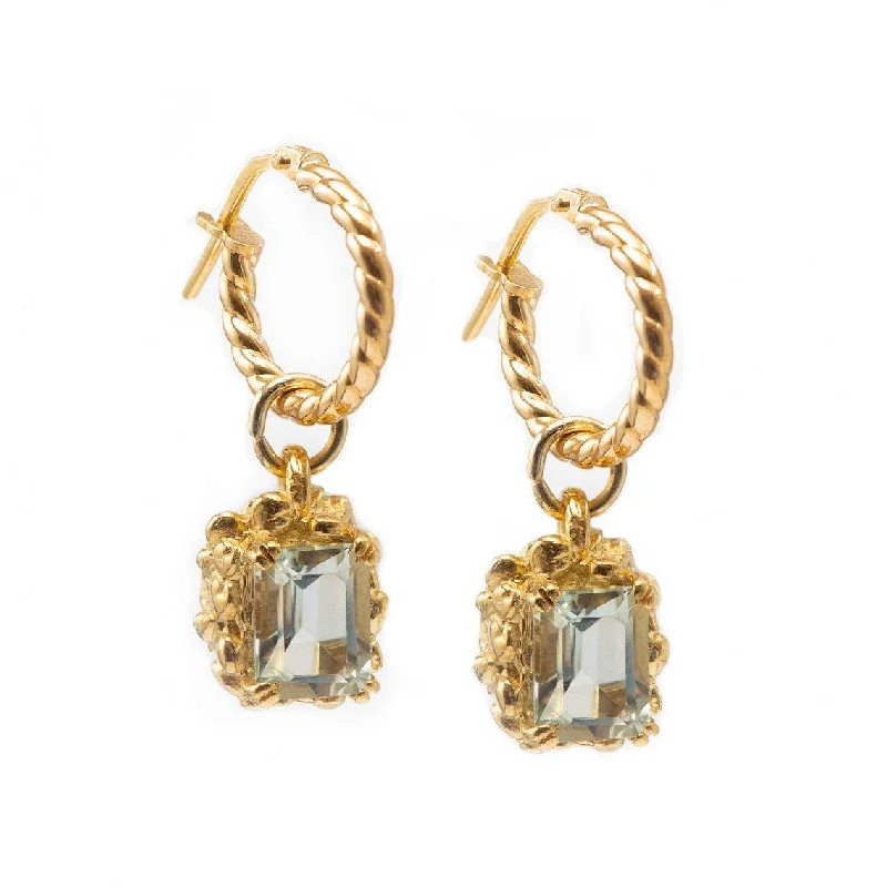 Dainty London Giselle Gold Hoop Earrings