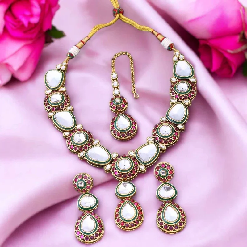 Rani Ghurmita Kundan Jewellery Set