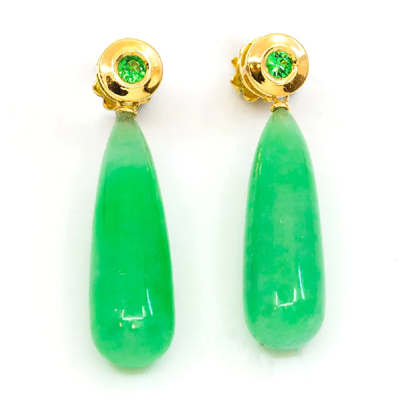 Jade Drop Earring