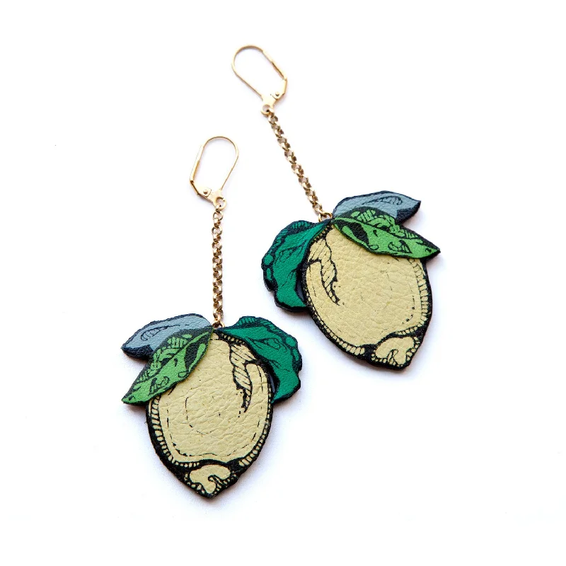 LEMON . earrings