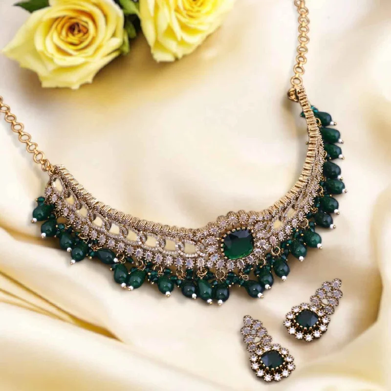 Emerald  Serriah Victorian Jewellery Set - New Arrival