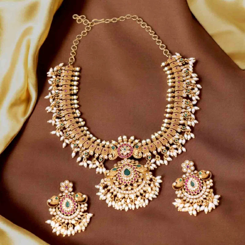 Multicolor Sursundari Antique Jewellery Set New Arrival