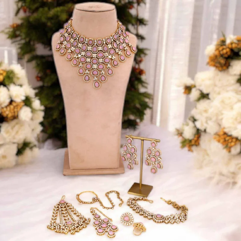 Blush Madhura Semi-Bridal Jewellery Set