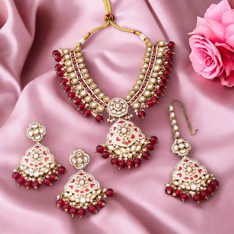 Rani Shailani Kundan Jewellery Set