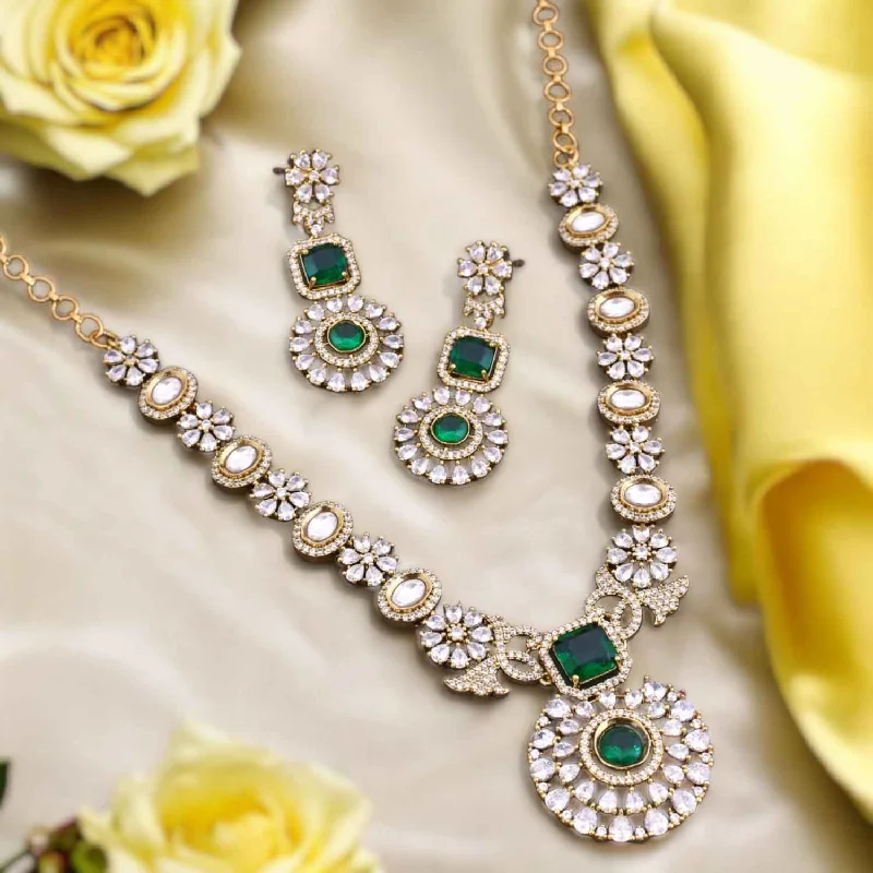 Emerald Aleksandra Victorian Jewellery Set - New Arrival