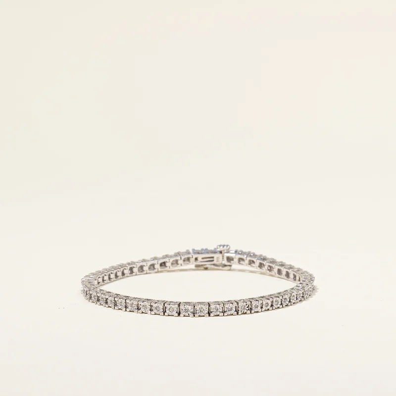 Diamond Tennis Bracelet | 0.25ctw | 7" |