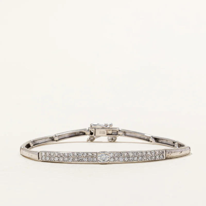 Diamond Bracelet | 1.22ctw | 7.5" |