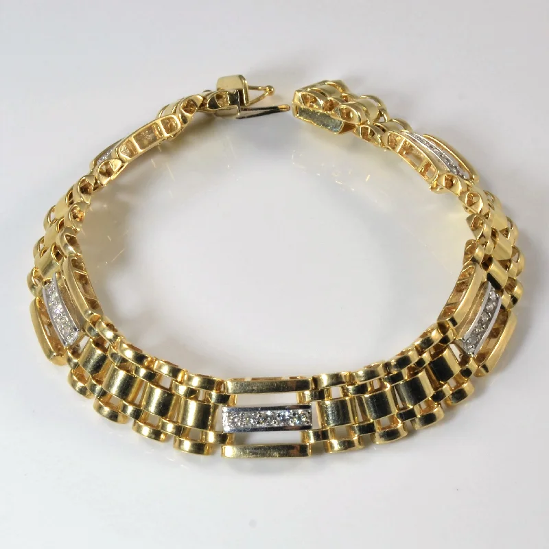 Diamond Chain Bracelet | 0.50ctw | 8" |