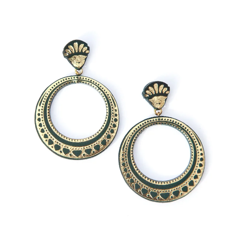 TOLEDO . small hoop earrings