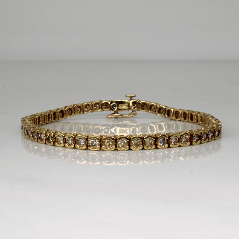 Diamond Tennis Bracelet | 3.80ctw | 7.5" |