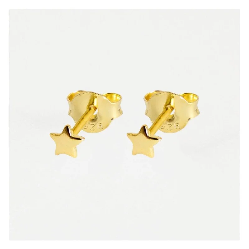 Kingsley Ryan Gold Vermeil Star Stud Earrings