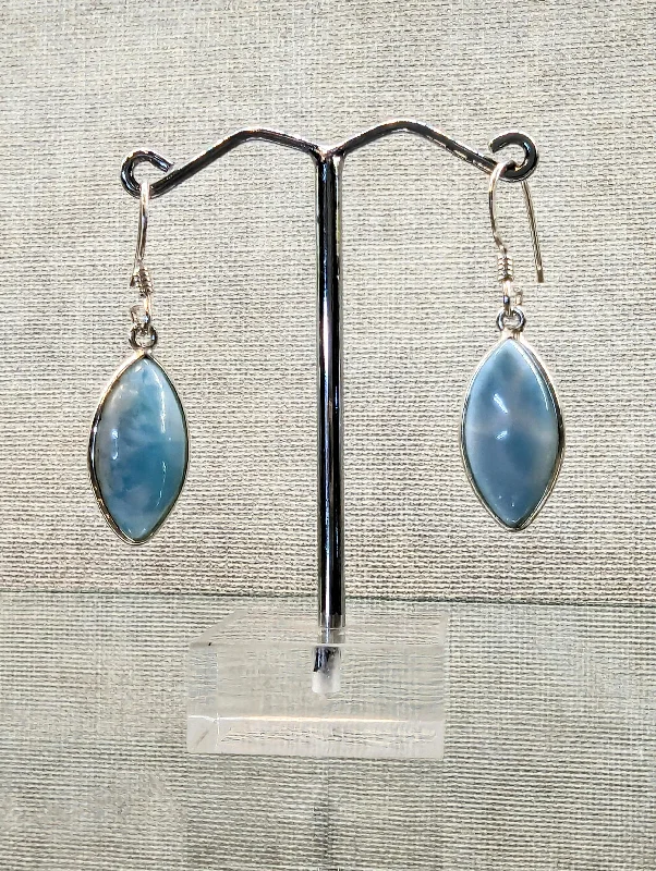 Larimar Marquise Earrings