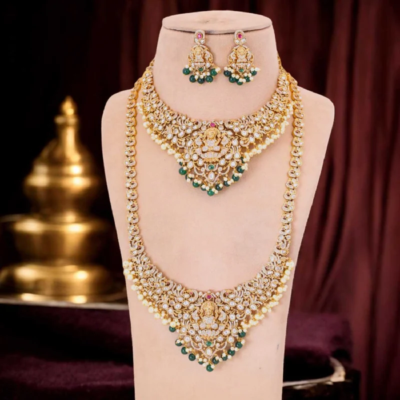 Golden Durjadevi Bridal Temple Jewellery Set- New Arrival