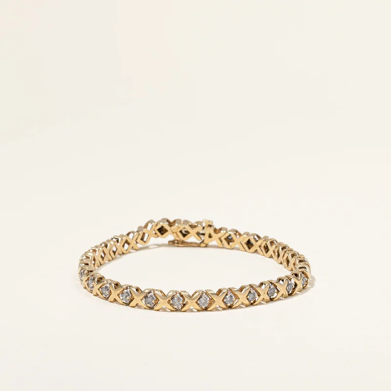 Diamond Tennis Bracelet | 1.20ctw | 7.5" |