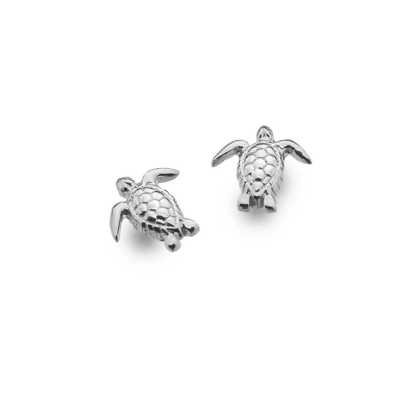 Sea Gems Turtle Stud Earrings