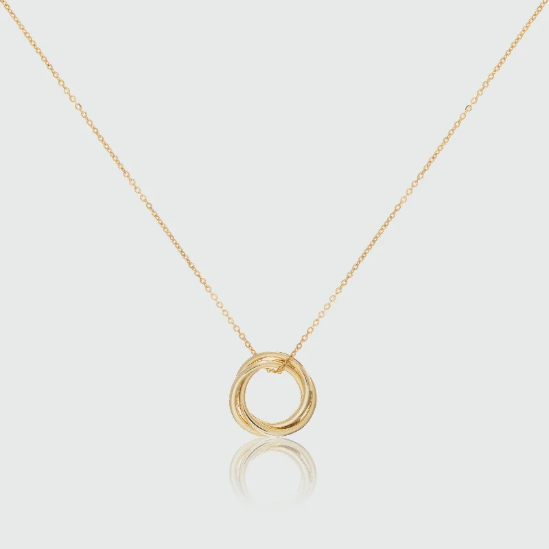 Walton 9ct Yellow Gold Russian Wedding Ring Pendant