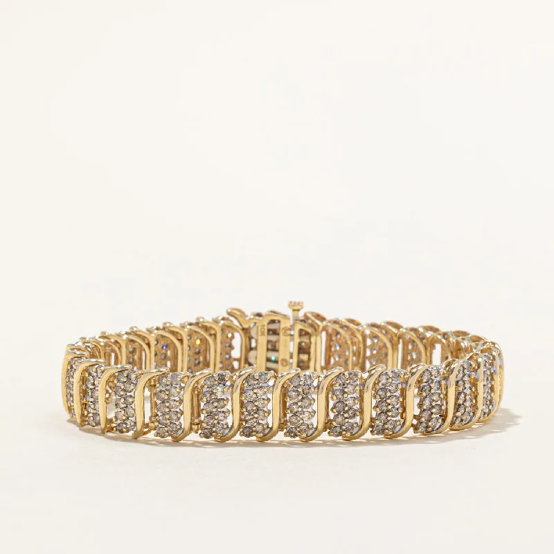 Diamond Bracelet | 5.21ctw | 7" |