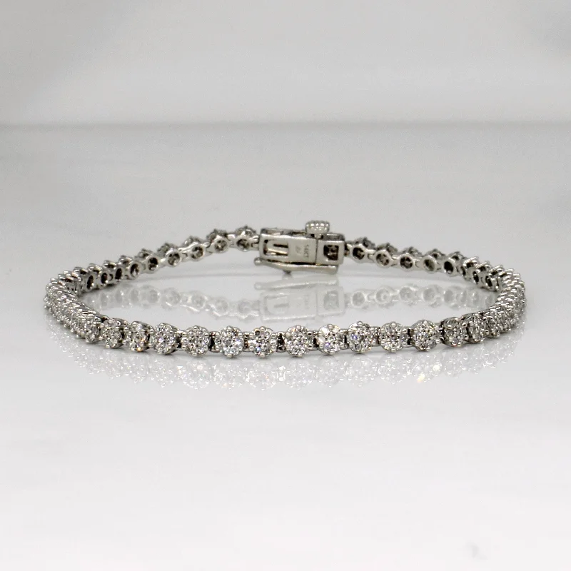 Diamond Tennis Bracelet | 0.75ctw | 7" |