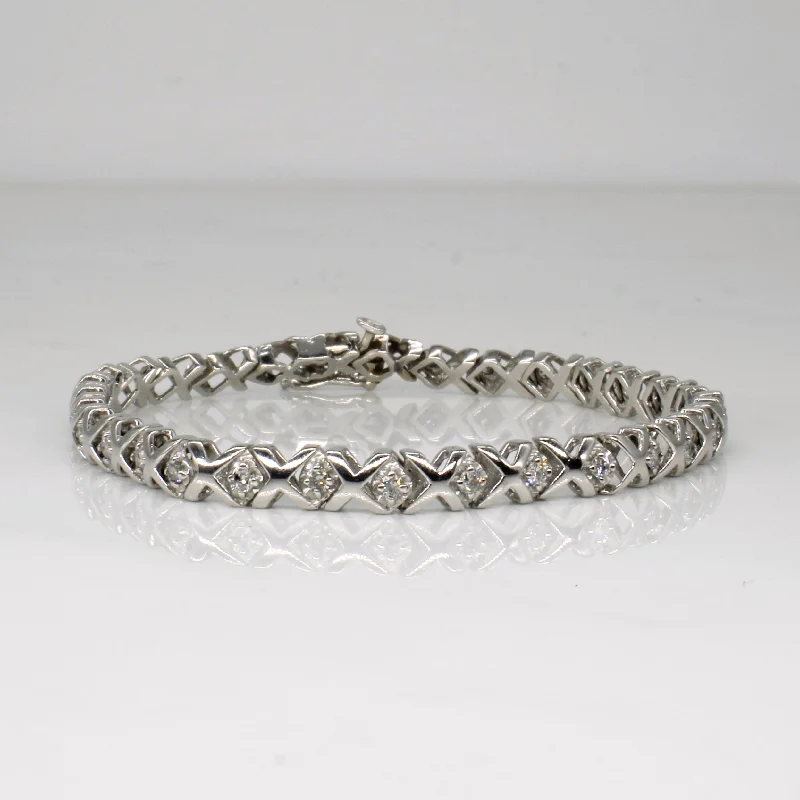 Diamond Tennis Bracelet | 1.00ctw | 7.5" |