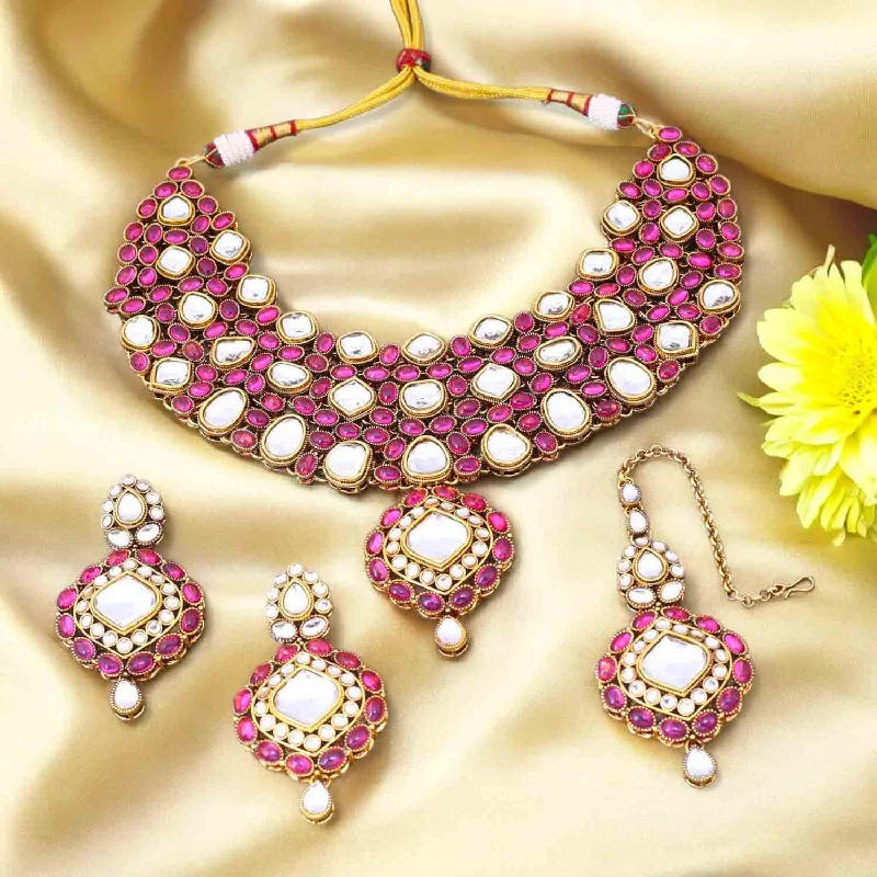 Rani Priyamvada Kundan Jewellery Set