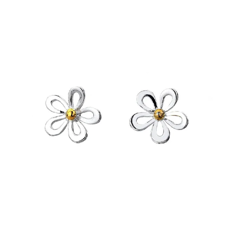 Sea Gems Daisy Flower Earrings