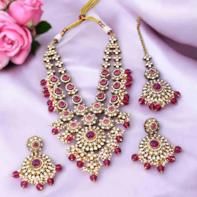 Rani Yunita Kundan Jewellery Set