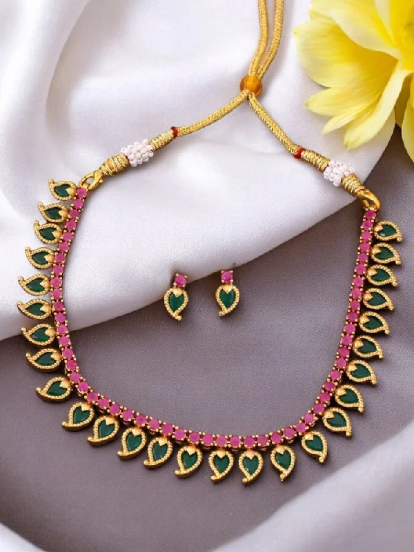 Multicolor Mahakala Antique Jewellery Set - New Arrival