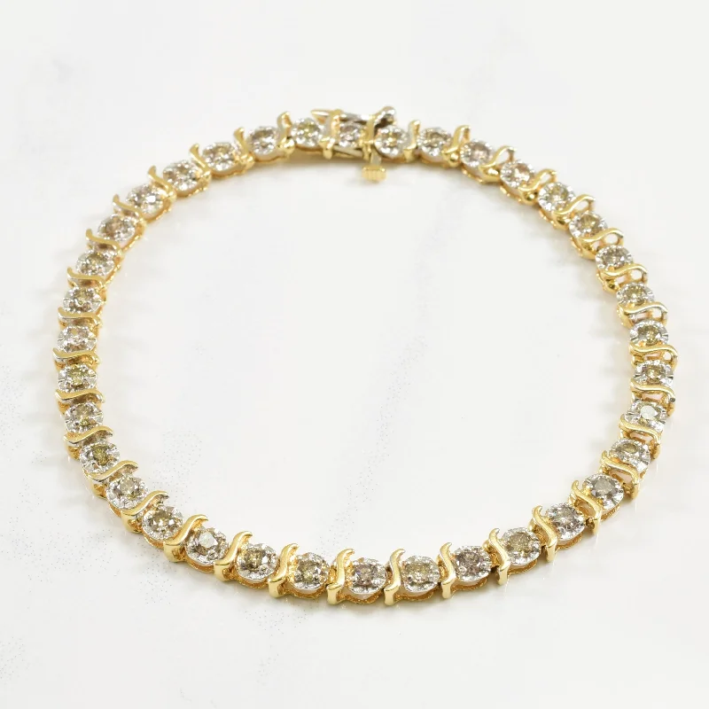 Diamond Tennis Bracelet | 1.80ctw | 7" |