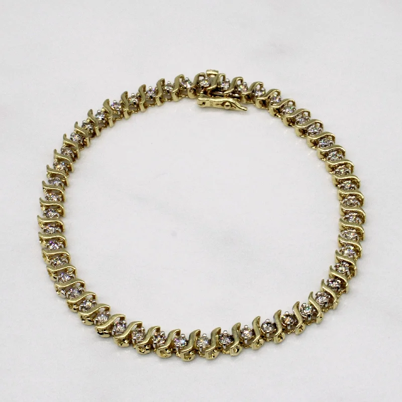 Diamond Tennis Bracelet | 1.50ctw | 7" |