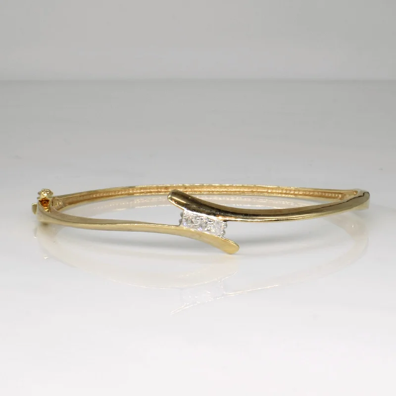 Diamond Tension Set Bracelet | 0.12ctw | 7.5" |