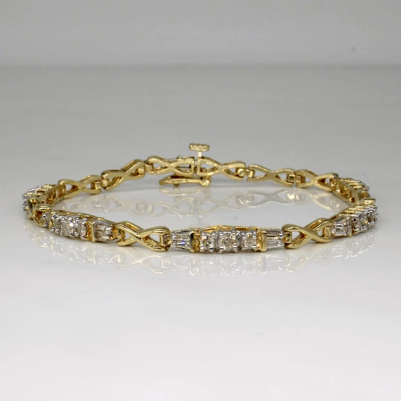 Diamond Chain Bracelet | 0.53ctw | 7" |