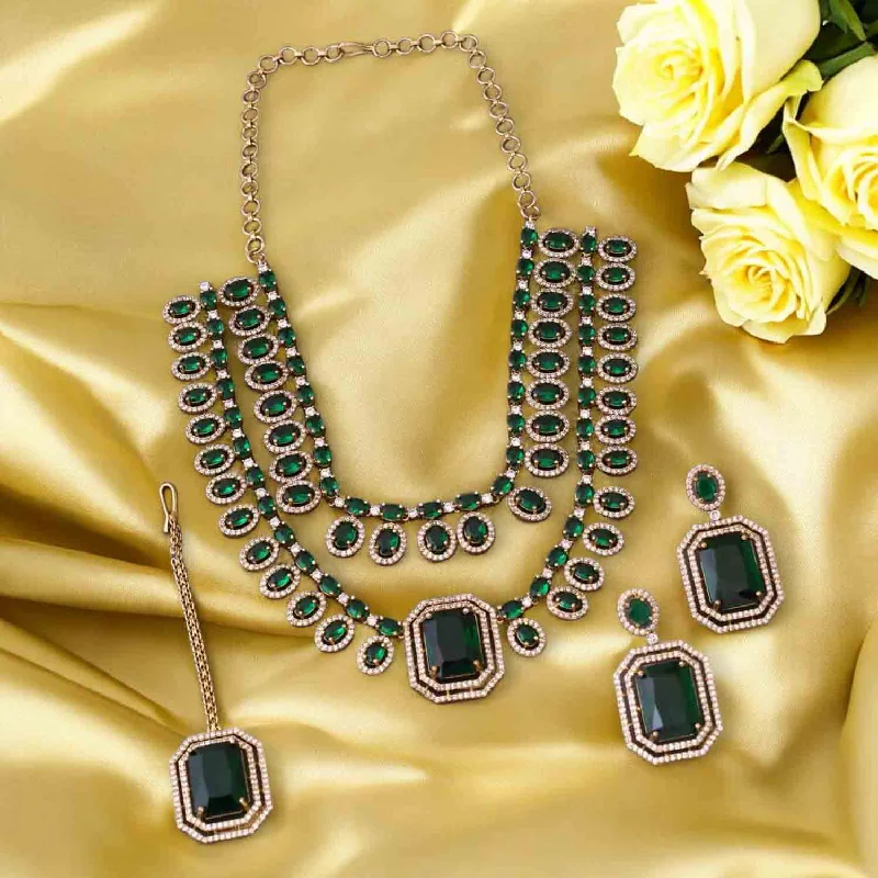 Emerald Allison Victorian Jewellery Set - New Arrival