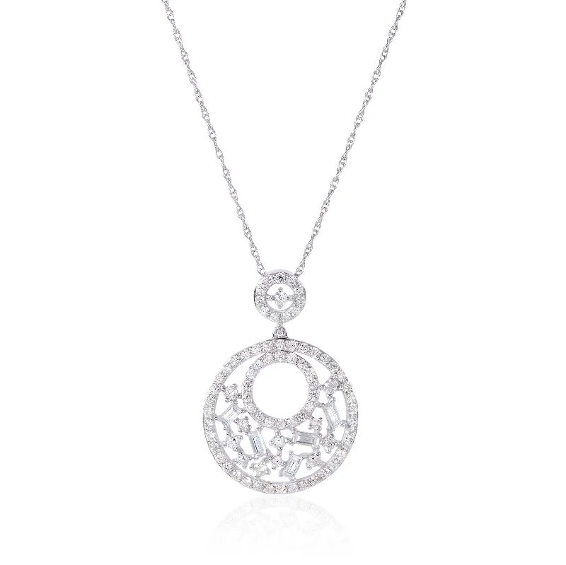 Cobblestone Pendant-diamonds