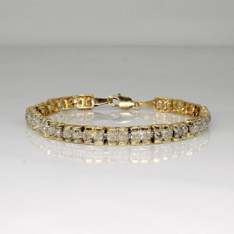 Diamond Tennis Bracelet | 0.50ctw | 7" |