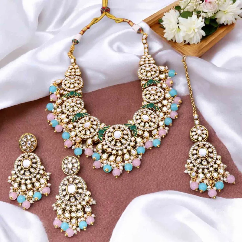 Prismatic Shazia Kundan Jewellery Set