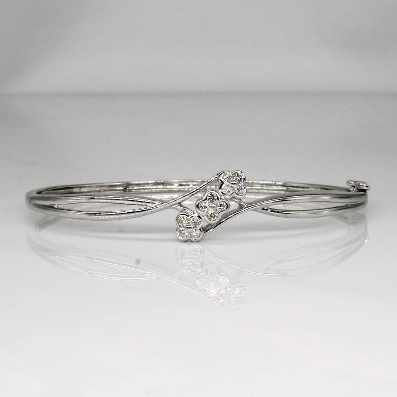 Diamond Flower Bracelet | 0.24ctw | 7" |