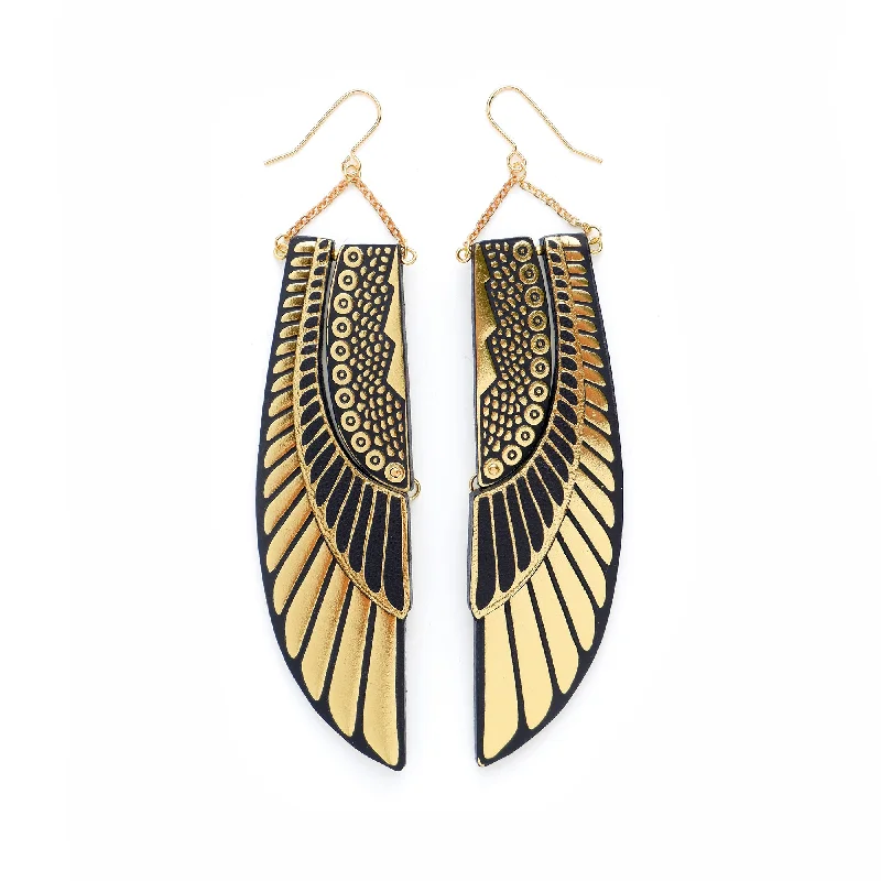 DECO WING . earrings