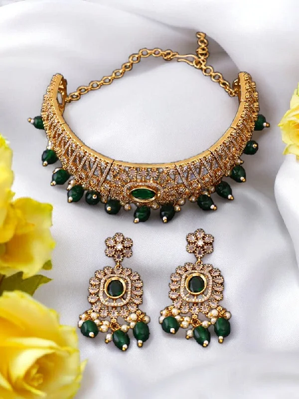 Emerald Madilyn Victorian Jewellery Set - New Arrival