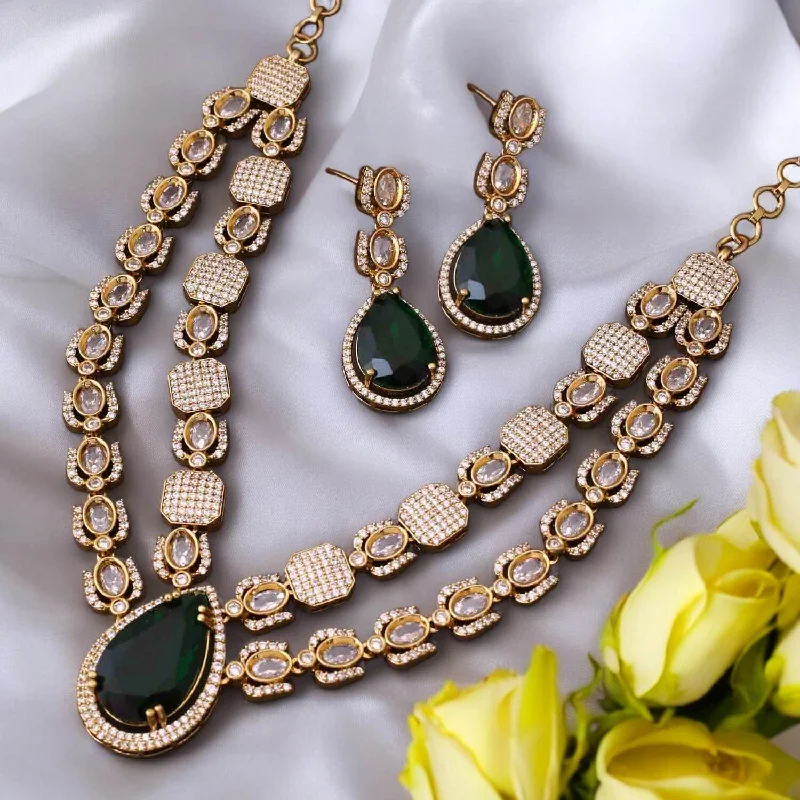 Emerald Freena Victorian Jewellery Set - New Arrival