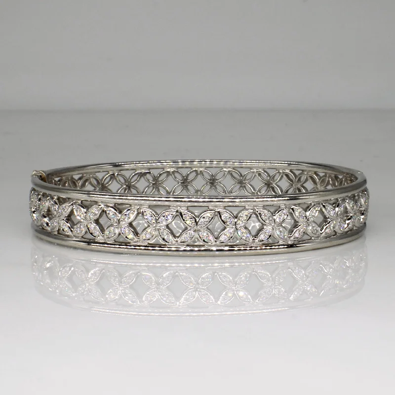 Diamond Lattice Bangle | 0.60ctw | 7" |