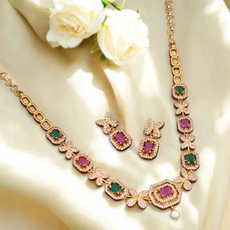 Multicolor Dirce Antique Jewellery Set - New Arrival